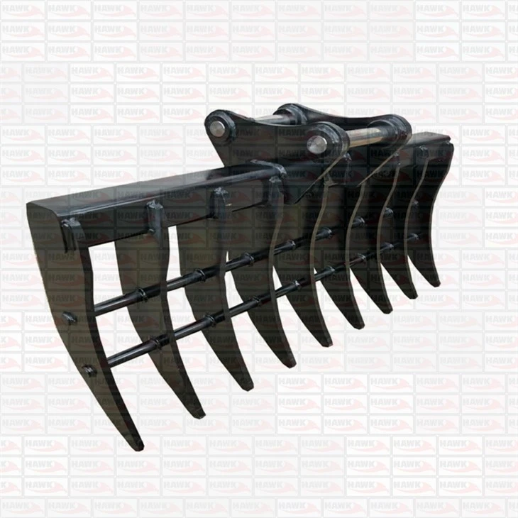 Excavator Landscape Rake