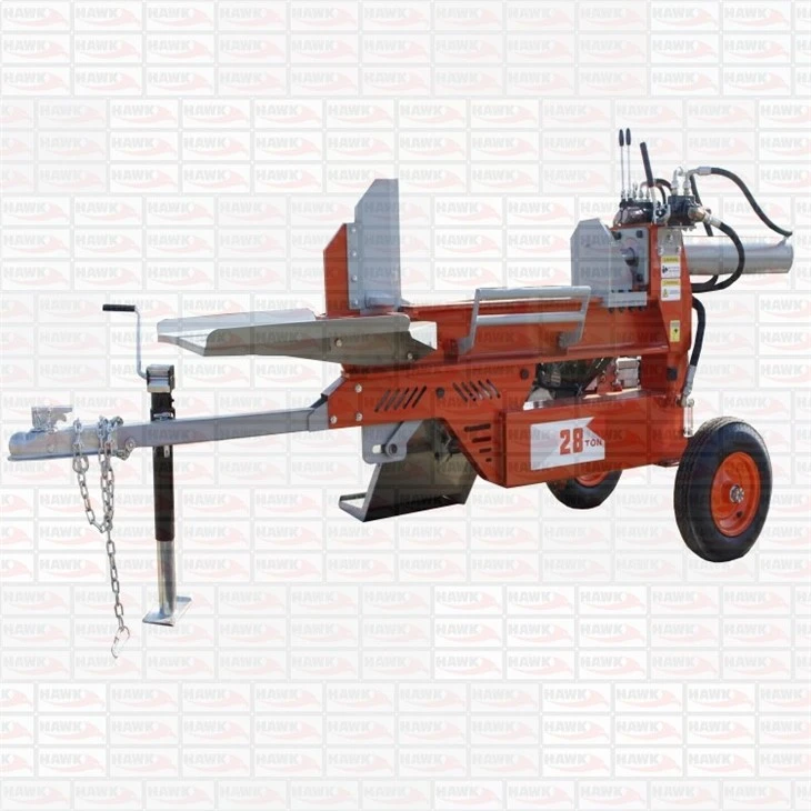 Hydraulic Wood Splitter With Hydraulic Wood Lifter